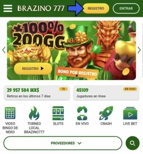 Brazino777 registro oficial casino